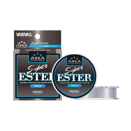 VARIVAS SUPER TROUT AREA SUPER ESTER CLEAR 150m 0.090mm 1.4lb