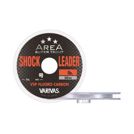 VARIVAS SUPER TROUT AREA VSP FLUOROCARBON SHOCKLEADER 30m 0.148mm 4lb