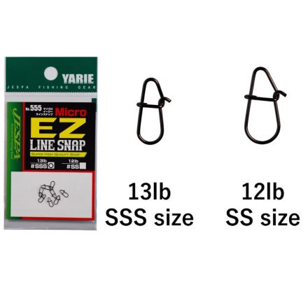 KAPOCS YARIE 555 MICRO EZ LINE SNAP 13LB SS