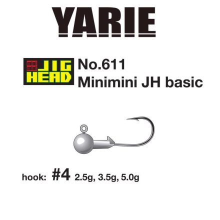 YARIE jig fej  611 mini basic 4 3.5gr