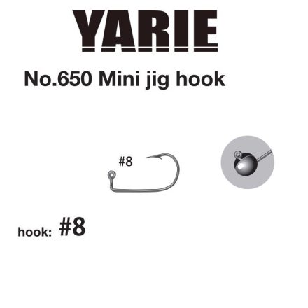 YARIE jig horog  650 mini 8