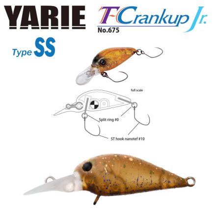 YARIE t-crankup jr 675 type ss 2.8mm 2.1gr c5 mastupele