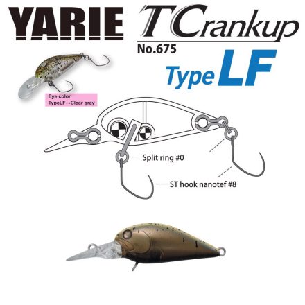 YARIE t-crankup 675 type lf 3.5mm 2.6gr c28 ca uny