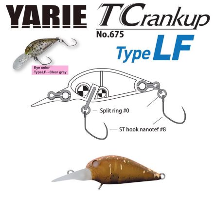 YARIE t-crankup 675 type lf 3.5mm 2.6gr c5 mastupelle