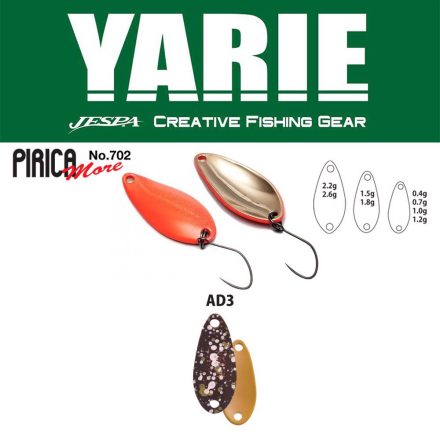 YARIE 702 PIRICA MORE 1.0gr AD3 Sako Pellet