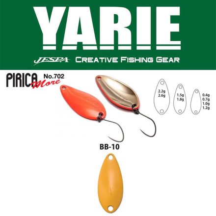 YARIE 702 PIRICA MORE 1.0gr BB10 Mustard