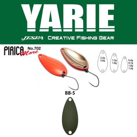 YARIE 702 PIRICA MORE 1.0gr BB5 Olive