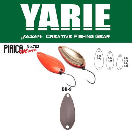 YARIE 702 PIRICA MORE 1.0gr BB9 Rust