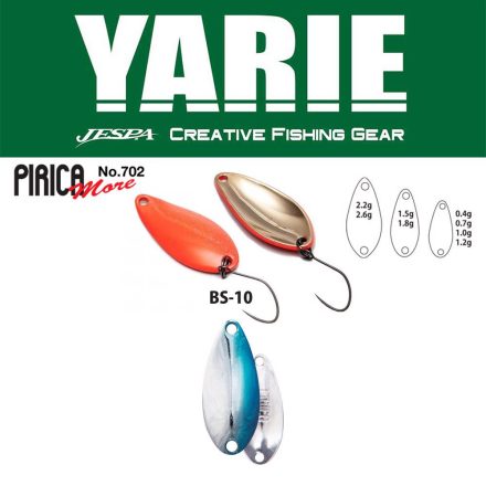 YARIE 702 PIRICA MORE 1.0gr BS10 Blue/Silver