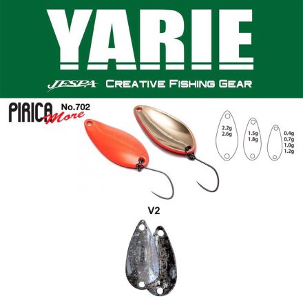 YARIE 702 PIRICA MORE 1.0gr V2 Naive Silver