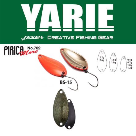 Yarie Pirica More 1,5g BS-15 Gradation G Black