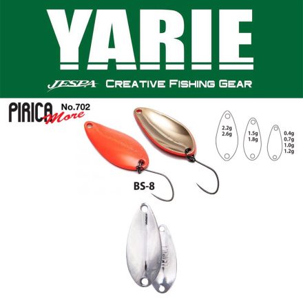 YARIE 702 PIRICA MORE 2.2gr BS-8 Silver