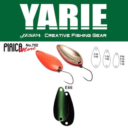 Yarie Pirica More 2,2g E66 Fits Green