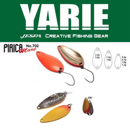 YARIE 702 PIRICA MORE 2.2gr E81 Murasaki Uni