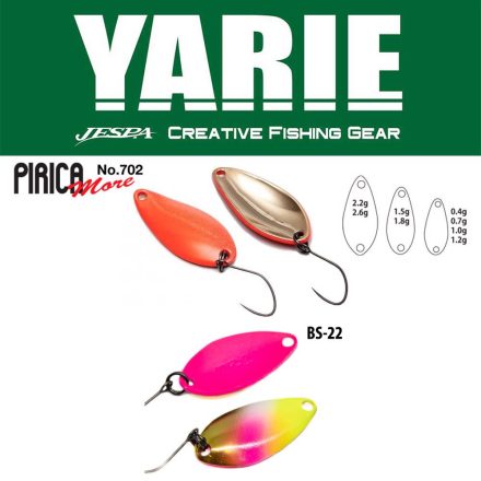 YARIE 702 PIRICA MORE 2.6gr BS-22 Dragon Fruits