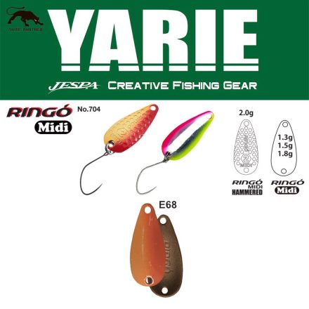 Yarie Ringo Midi 1,8g E68 Caramel Gold