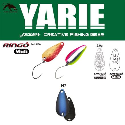 YARIE 704 RINGO MIDI 1.8gr N7 Husky Eye