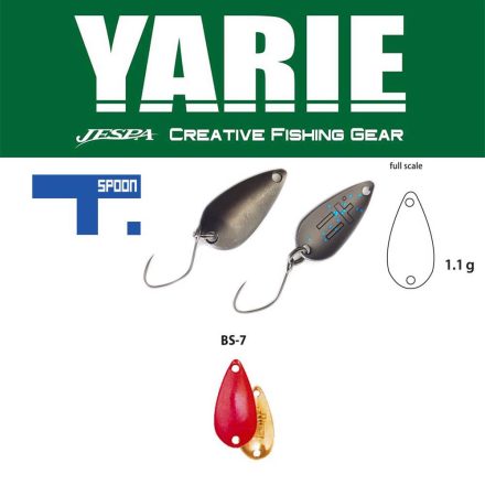 YARIE 706 T-SPOON 1.1gr BS7 Candy Pink