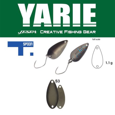 YARIE 706 T-SPOON 1.1gr S3 Decayed Leaf