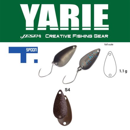 YARIE 706 T-SPOON 1.1gr S4 Marron Squash