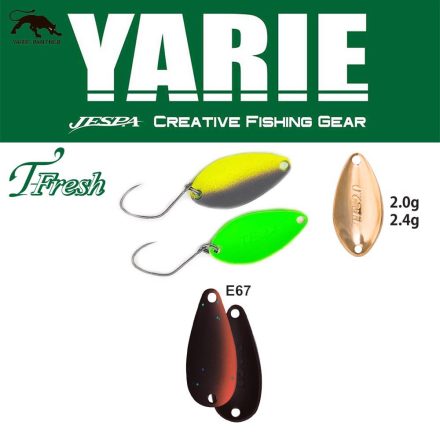 YARIE 708T T-FRESH 2.4gr E67 Winner Brown