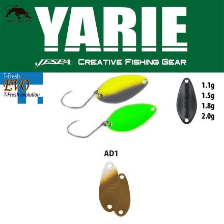 YARIE 710T T-FRESH EVO 1.1gr AD1 Kaschyan