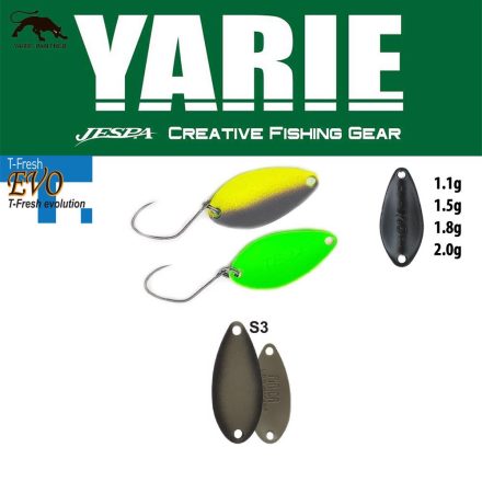 YARIE 710T T-FRESH EVO 1.1gr S3 Decayed Leaf