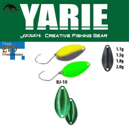 YARIE 710T T-FRESH EVO 1.5gr BJ-10 Uesama