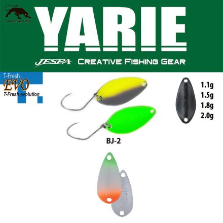 YARIE 710T T-FRESH EVO 1.5gr BJ-2 Carter