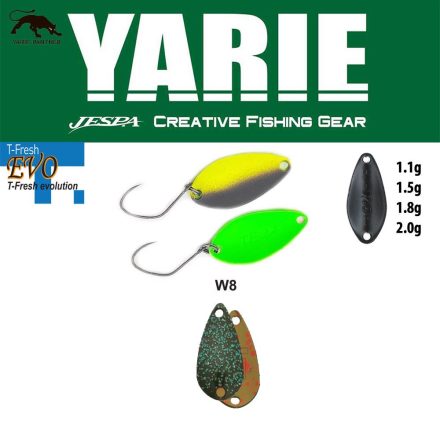 YARIE 710T T-FRESH EVO 1.5gr W8 Iwadatami