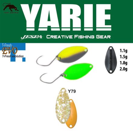 YARIE 710T T-FRESH EVO 1.5gr Y79 Zarame