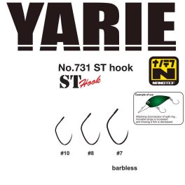 Barbless Hooks Yarie AG Hook Plus