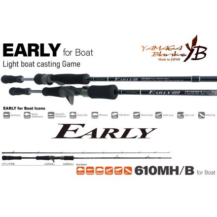 EARLY BOAT 610MH/B BAICAST 2.10m 10-50gr