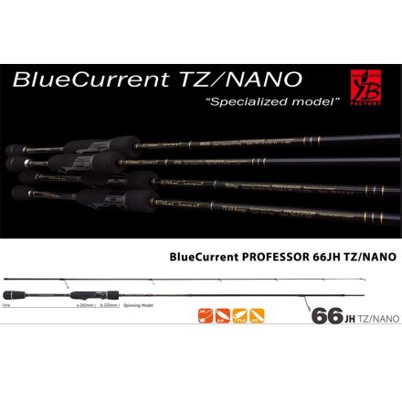 YAMAGA BLANKS blue current 66jh tz-nano professor 1.99m 0.2-6gr fuji titanum torzite