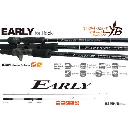 EARLY ROCK 93MH/B BAITCAST 2.815m 10-50gr