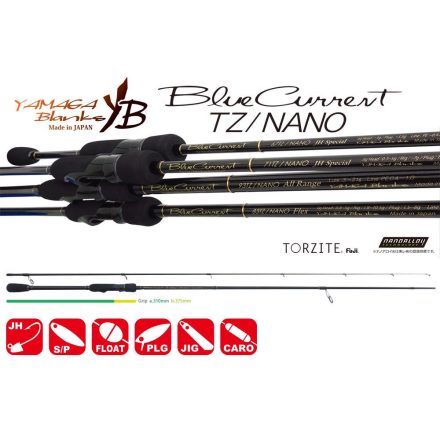 YAMAGA BLANKS blue current 85tz nano 2.57m 3-21gr fuji titanum torzite