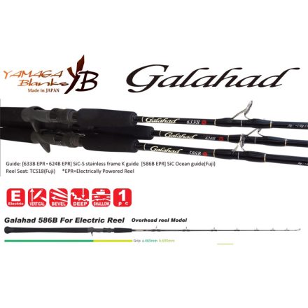 YAMAGA GALAHAD 586B CAST 1.740m Jig Max 350gr