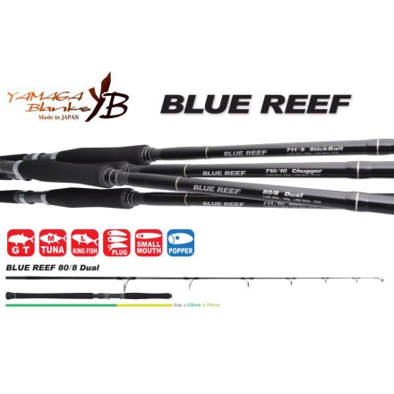 YAMAGA BLUE REEF GT 80/8 DUAL 2.495m Max 160gr