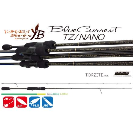 YAMAGA BLANKS blue current 67tz nano 2.02m 5gr fuji titanum torzite