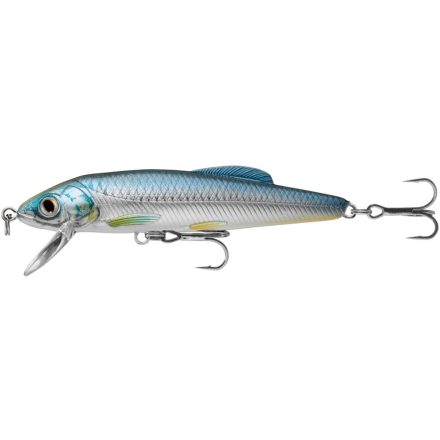 LIVETARGET minnow finesse jerkbait silver/blue 60 mm 11g