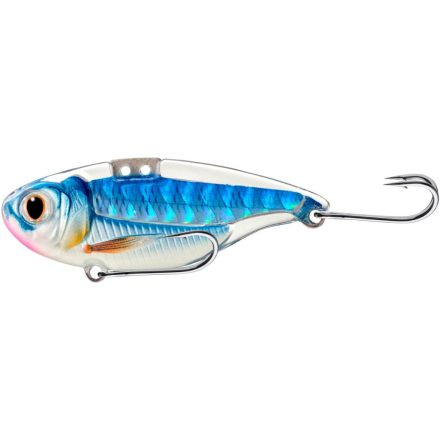 LIVETARGET sonic shad blade bait glow/blue 50 mm 11g