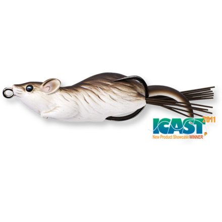 LIVETARGET mouse walking bait brown/white 60 mm 11 g