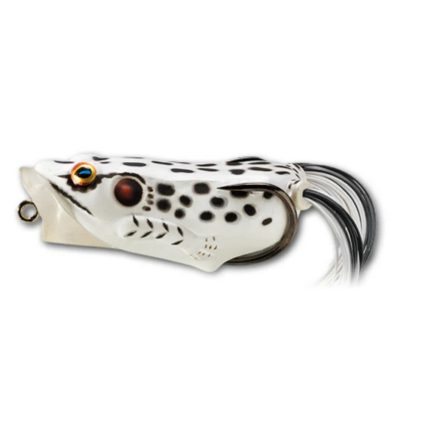 LIVETARGET FROG POPPER ALBINO/WHITE 55MM 11G FLOATING