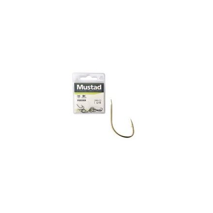 MUSTAD ULTRA NP FEEDER SPADE BARBED 14 10DB/CSOMAG