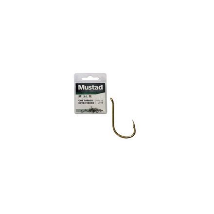 MUSTAD ULTRA NP OUT TURNED EYED FEEDER 10 10DB/CSOMAG