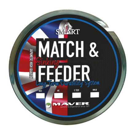 MAVER monofilament match&feeder sinking 600m 0,235mm