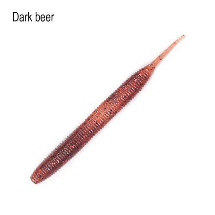 DS Lures - Sexy worm 4" Dark beer