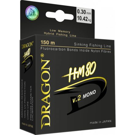 DRAGON hm80 v.2 mono 150 m 0.142 mm 2.81 kg