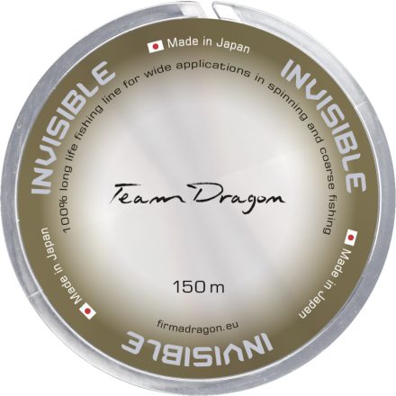 TEAM DRAGON invisible horgász zsinór 150m méret:0.20mm