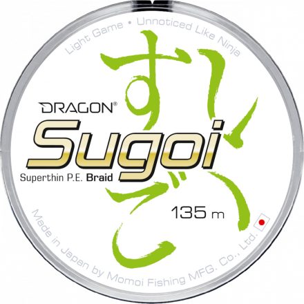 DRAGON SUGOI 0.037 mm 1.91 kg 135 m Fluo Zöld